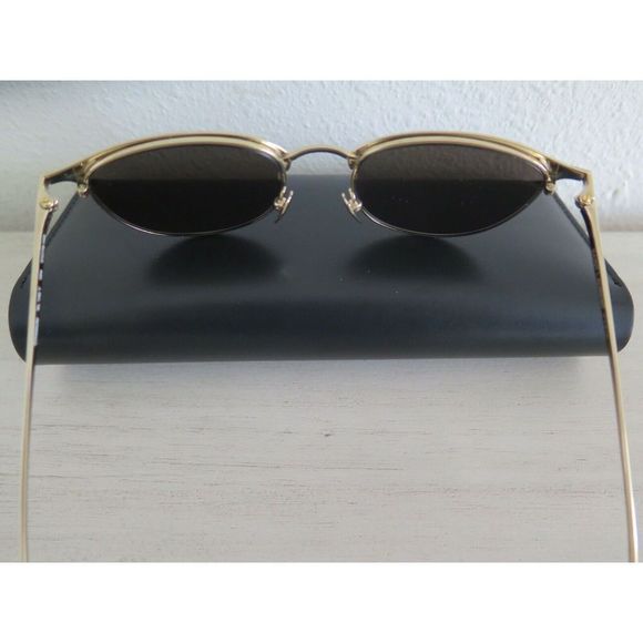 Saint Laurent Titanium SL148T 004 Gold Frame Sunglasses $499 - Picture 11 of 11